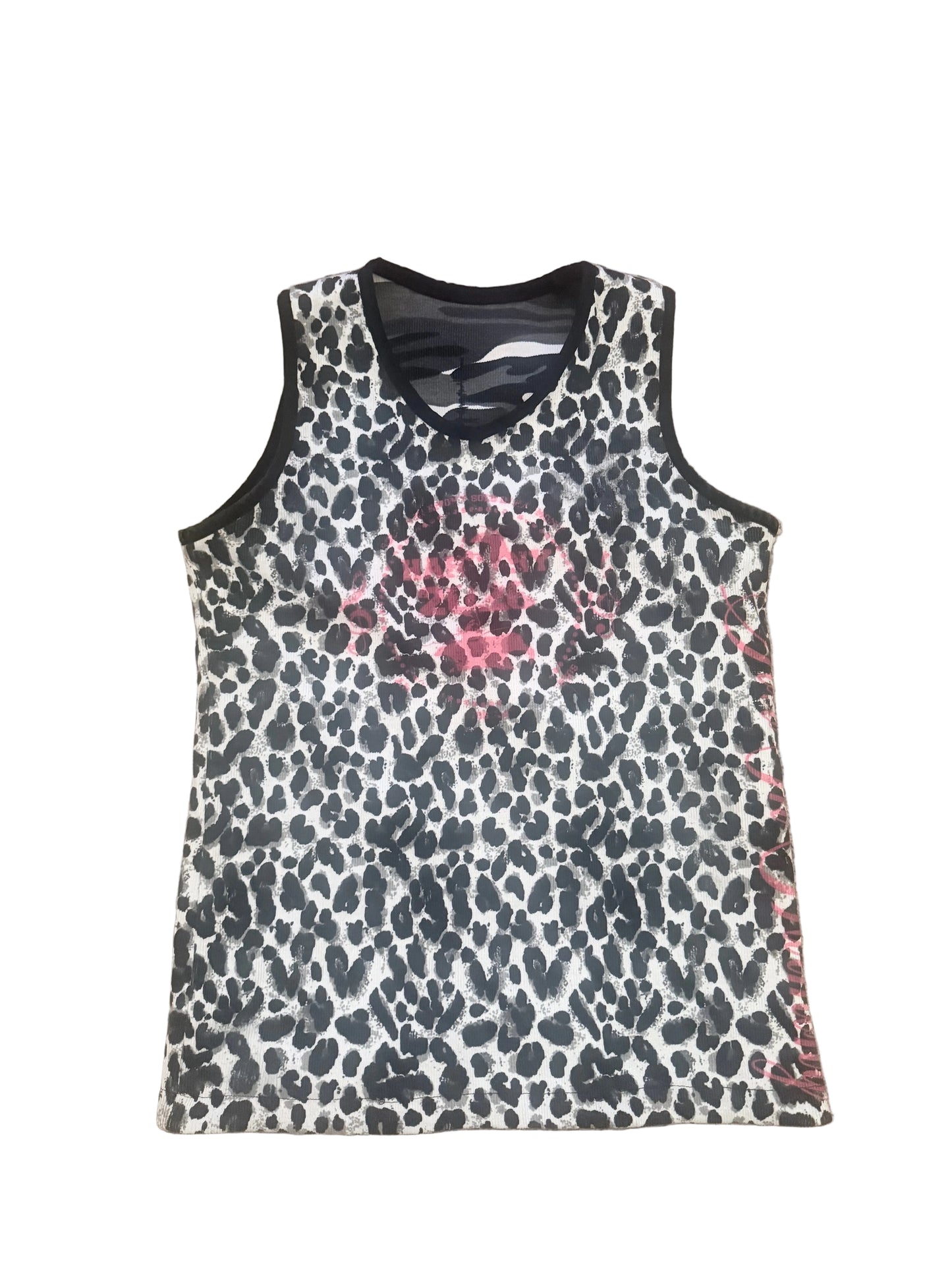 leopard + camo tanktop (reversible)