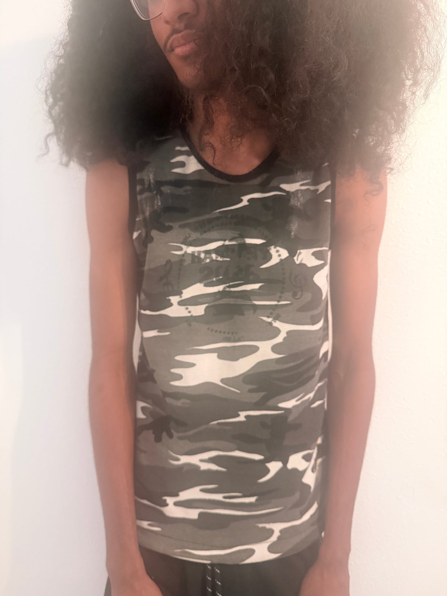 leopard + camo tanktop (reversible)