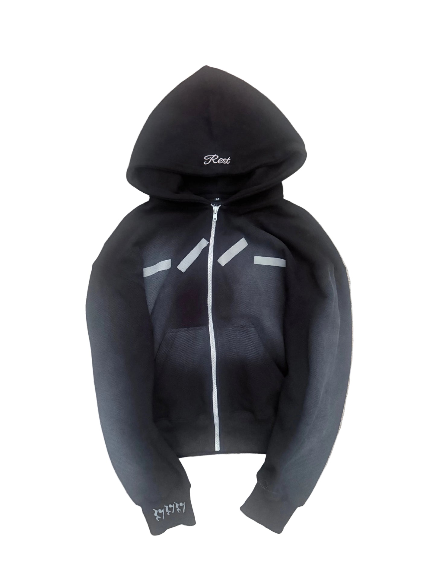 "rest" zip up