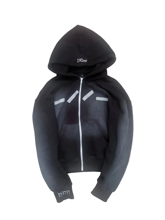 "rest" zip up