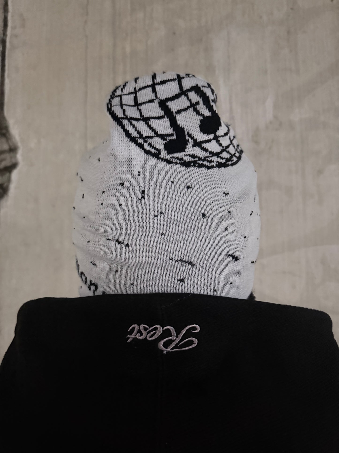 "world of music" beanie