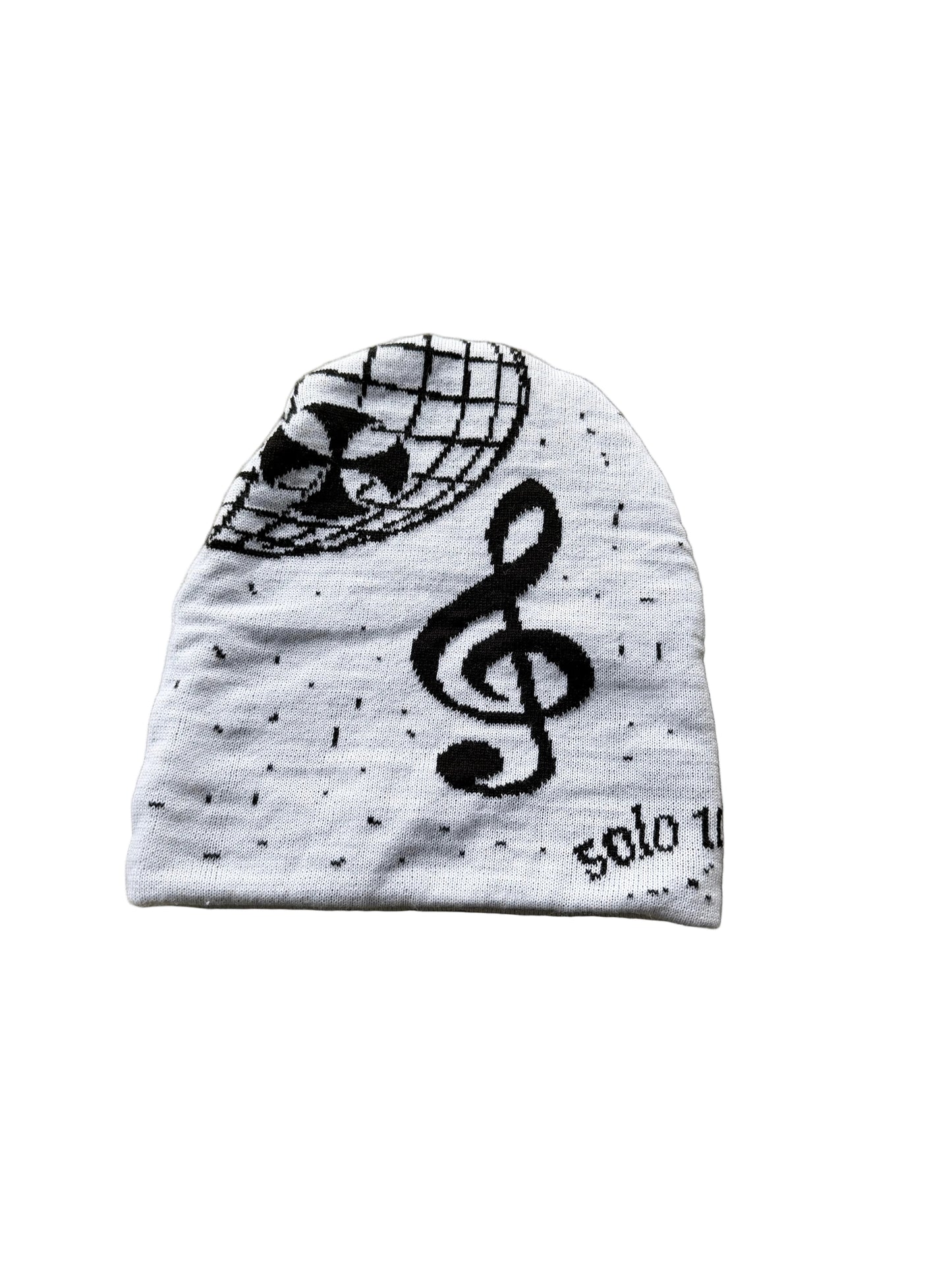"world of music" beanie
