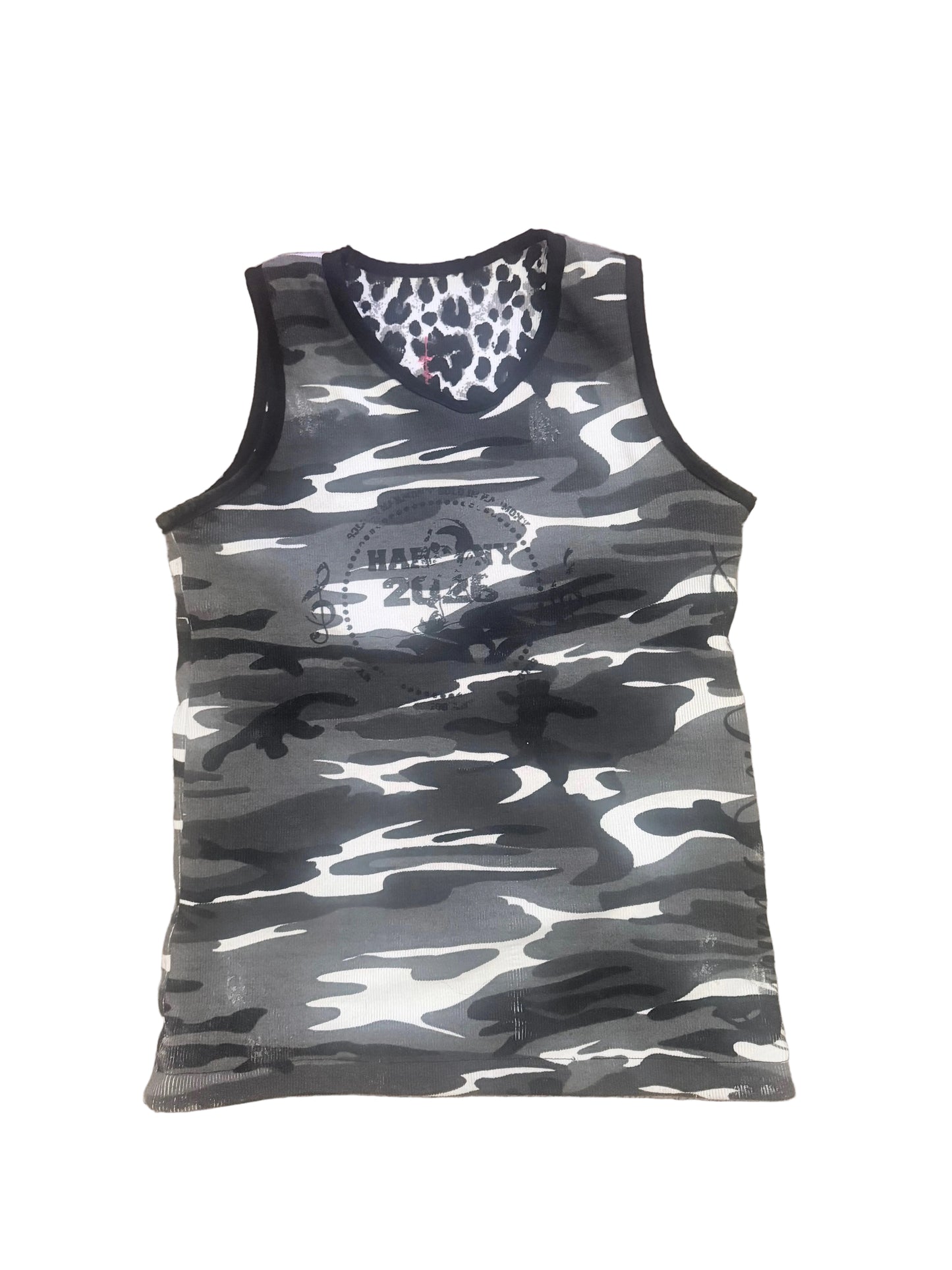 leopard + camo tanktop (reversible)